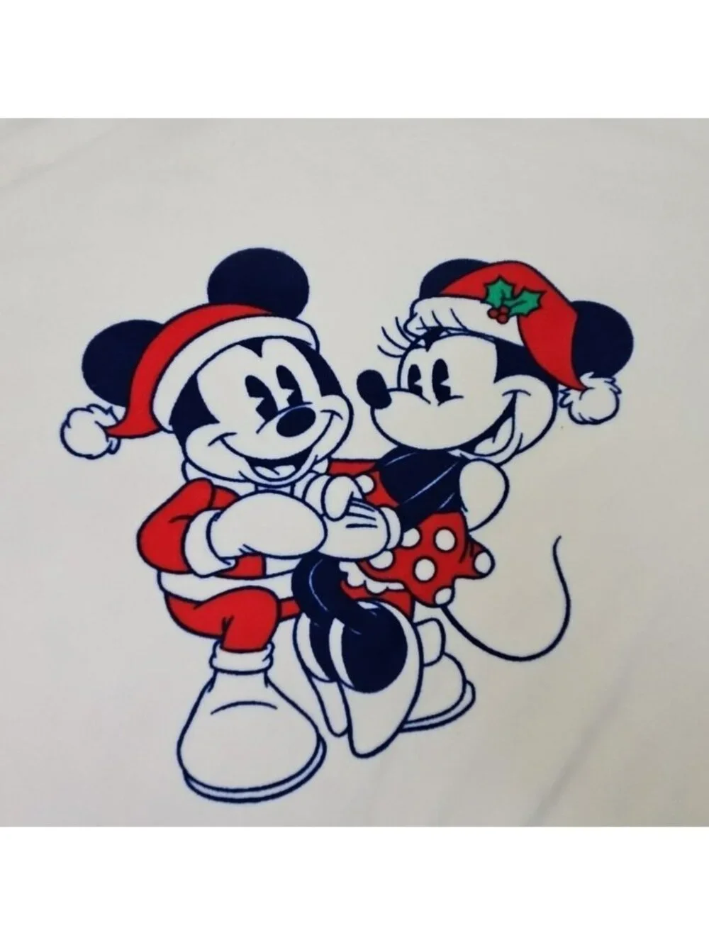 Disney Mickey Mouse 2 Piece Pajama Set Women Sz 2X Soft Christmas Holiday PJs - Picture 6 of 16